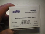 Sierra #18-5802 Solenoid Switch, Free Freight. Fixed Price $19.95.