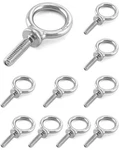 Qwork Eye Bolt, 10 Pack 1/4" - 20 X Marine Grade 1",. Fixed Price $20.13.