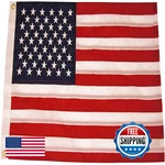 Sewn American Flag For Boats 12 X 18 Marine-grade Nylon. Fixed Price $38.38.