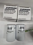 Genuine Evinrude Johnson Omc 502903 Filter (2 For $18) Oem Nos Oilsh. Fixed Price $18.00.