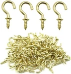 Biaungdo 100 Pcs 1/2" Ceiling Hooks Screw Self-t.... Fixed Price $15.98.