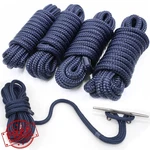 Innocedear 4PK 1/2"X15' Dock Lines Navy Blue Nylon Eyelet. Fixed Price $53.98.