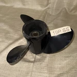 13" X 19P Omc Stainless Propeller, 389510, Johnson Evinrude Spline, # 2048. Fixed Price $280.00.