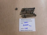 309280 Evinrude 1982 75HP E75TRLCNB Screws (6) T42. Fixed Price $17.99.