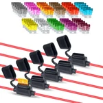 5 Pack Ledvillage Inline Fuse Holder 10AWG Wiring Harness 40AMP Waterproof Pigta. Fixed Price $18.75.