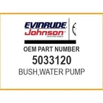 Evinrude Bush,water Pump 5033120 Oem New. Fixed Price $8.43.