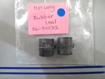 *new Oem* (lot Of 2) 0780 Mercury Quicksilver Rubber Seal 26-20232. Fixed Price $18.35.