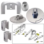 Tecnoseal Mercruiser 2004&UP Bravo 3 Anode Kit W/hardware Magnesium 20805MG Boat. Fixed Price $67.24.