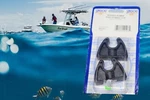 Sea Dog Line 491145-1 Molded Rubber Storage Clips For 3/4 Inch Tube Pack Of 2. Fixed Price $8.38.
