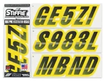 Stiffie Techtron TT99-SS Sea-doo Spark Registration Numbers Decals Bk Yell Crush. Fixed Price $27.95.