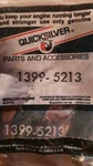One New 1399-5213 Oem Quicksilver, Mercury Carburetor Jet .056. Fixed Price $11.99.