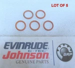 T60 Evinrude Johnson Omc 0329381 O-ring Lot Of 5 Oem New Boat Parts. Fixed Price $16.86.