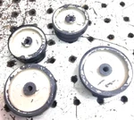 Mercury Kiekhaefer Outboard Mark 30 Saddle Mid Section Rubber Mounts 25152 25153. Fixed Price $39.99.