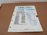 1989 Johnson Evinrude 20, 25, 30, Remote Models Outboard Parts Manual 432886. Fixed Price $5.00.