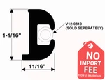Taco 11-0809BKA Flexible Black Vinyl Rub Rail 1-1/16"X50' Marine Boat. Fixed Price $168.20.