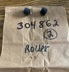 Lot Of 2- New Omc Johnson Evinrude Roller 304862. Fixed Price $28.00.