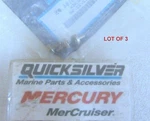 E97 Mercury Quicksilver 10-40019104 Screw Lot Of 3 Oem New Factory Boat Parts. Fixed Price $11.88.