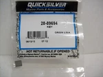 Mercury Quicksilver Key 28-89694 Oem Outboard Boat Motor. Fixed Price $10.95.