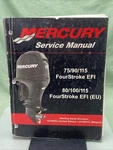 Genuine Mercury 90-899185 75/90/115 Fourstroke Efi Service Manual 2006. Fixed Price $88.18.