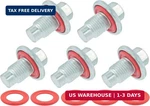 Pcs M14X1.5MM Oil Drain Plug Pilot Point With Insert Gasket, Fit Ford, Chr. Fixed Price $27.05.