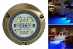 Lumitec Seablaze Quattro Led Underwater Boat Light Dual Color White/blue 101511. Fixed Price $347.59.