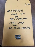 Nos Nib Oem Omc Evinrude Johnson Clamp Lock "p" Port 305736. Fixed Price $9.94.