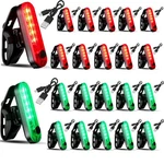 Treela 24 Pieces Kayak Navigation Lights Battery Powered Red, Green. Fixed Price $44.41.