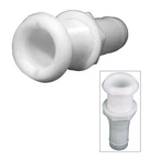 Perko 1-1/8" Thru-hull Fitting F/hose Narrow Flange Plastic. Fixed Price $18.96.