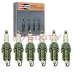 6 Pc Champion Double Platinum 7712 Spark Plugs For QC12PEP 41-807 3271 Jr. Fixed Price $40.42.