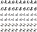 20SETS 4040 Aluminum Extrusion Connectors Series Corner Silver. Fixed Price $35.79.