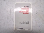 W5 Mercruiser Operation & Maintenance Manual Alpha One 4 Cylinder Models. Fixed Price $19.95.
