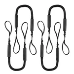 4 Pack Marine Bungee Dock Line Boat Mooring Rope Anchor Cord Stretch -black. Fixed Price $29.95.