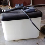 Johnson / Evinrude Outboard Omc Single Hose Remote Oil Tank. Fixed Price $50.00.