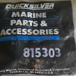One New 815303T Genuine Quicksilver Mercury Speedometer Adaptor Oem Bravo 1,2,3. Fixed Price $12.99.