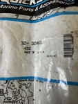 Pair Quicksilver Mercury 32-32461 Water Hose Mercruiser/alpha One New Oem Nos. Fixed Price $13.89.