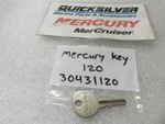 S16D Genuine Mercury Quicksilver 30431120 Key Oem New Factory Boat Parts. Fixed Price $6.88.