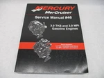 90-899883197 2011 Mercury Mercruiser Gas Engine #46 Service Manual 3.0L Tks Mpi. Fixed Price $79.50.