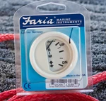 Faria 13188 Dress White 2" Yamaha Trim Gauge. Fixed Price $28.99.
