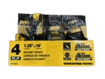 Dewalt 1.25 X 16 Ft. Ratchet Tie-down Straps 3000 Lbs. Break Strength (3-PACK). Fixed Price $24.95.