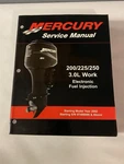 Mercury Service Manual 200/225/250 3.0L Work Electronic Fuel (p/n: 90-884294R01). Fixed Price $25.00.