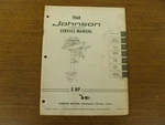 1968 P/n JM-6803 Johnson Outboard Motor Service Manual 5 Hp Free Ship B423. Fixed Price $29.99.