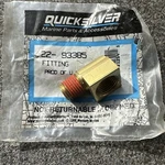 Genuine Mercury Quicksilver 22-93385 Fitting Oem Nos. Fixed Price $15.00.