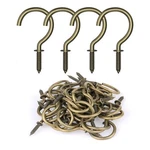 Relbro Screw Hooks, 1-1/4 Inch Metal Cup 50 Pcs, Bronz. Fixed Price $10.79.