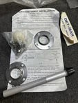 Det-mar Universal Marine Steering System Splash Well Mounting Bracket Kit. Fixed Price $120.00.
