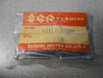 Nos Suzuki Oem 97-99 TS250 Screw 02112-04258 Qty 10. Fixed Price $11.99.