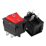 Uxcell Ac 20A/125V 22A/250V Dpst 4 Pins Positions I/o Red Light 1PCS,. Fixed Price $13.87.