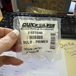 Quicksilver Mercury Bulb-primer F681046 Oem New. Fixed Price $15.99.