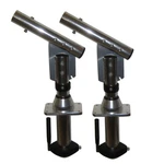 Lees Sidewinder Bolt-in Outrigger Mounts, Lay-down Version Silver(pair). Fixed Price $1872.41.