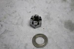 90171-14056-00 Front Wheel Axle Castle Nut & Washer 92990-14200-00 Yamaha Ventur. Fixed Price $5.00.