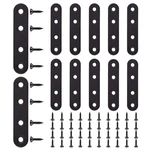 12 Pcs Flat Straight Brace Bracket Stainless Steel Plate S.... Fixed Price $11.18.